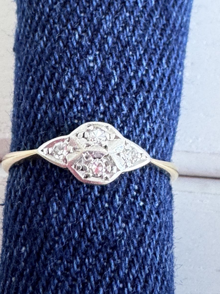 Ringe: Antiker Diamantring 18 ct.  – Gebraucht aus Wiesendangen von Biker39 3