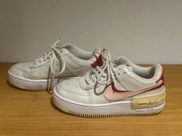 NIKE Air Force 1 Shadow Pink Red Sneaker Shoes Gr. 38