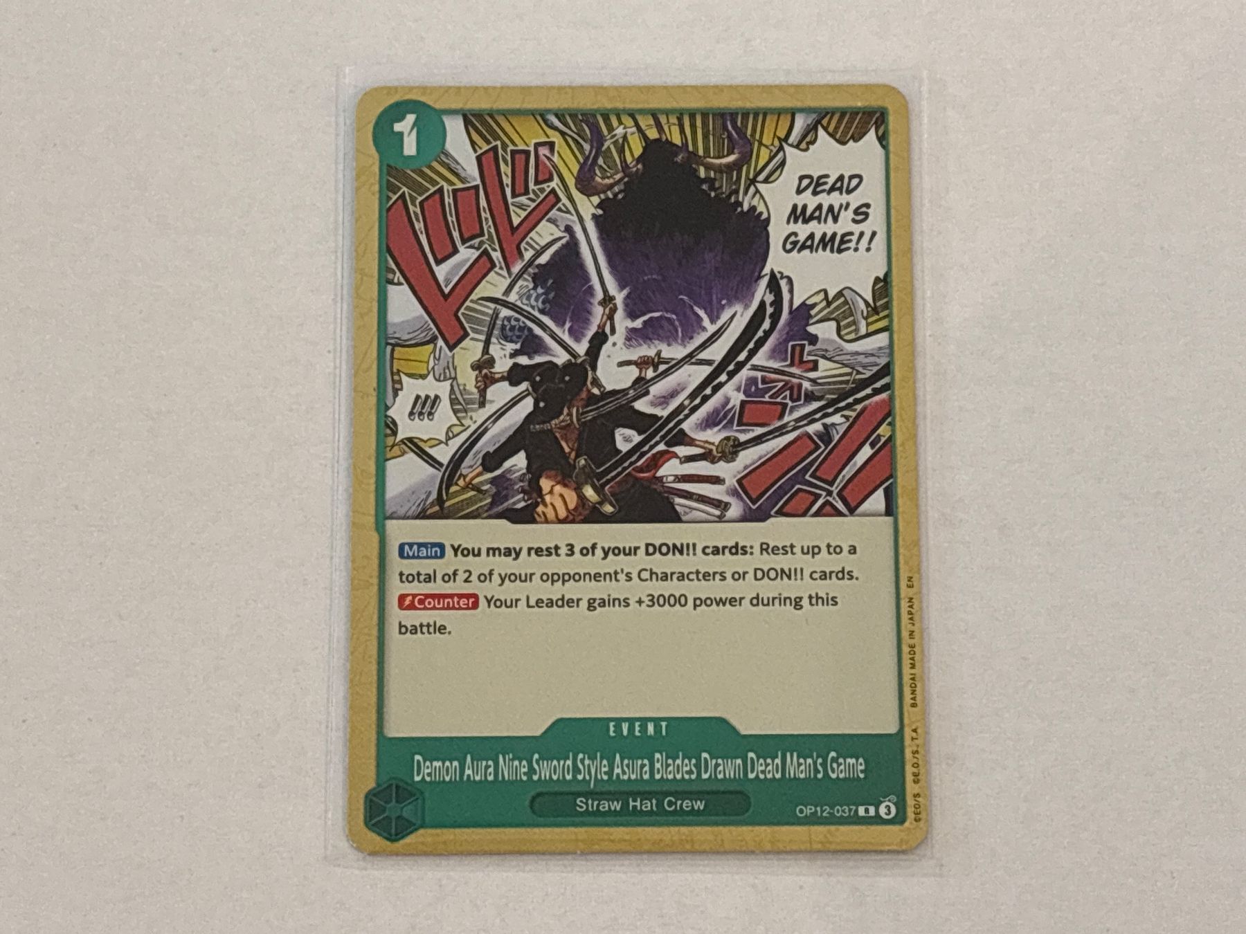 Carte collezionabili: One Piece TCG CARD OP12-037 ENG – Nuovo (secondo la descrizione) da Schaffhausen venduto da Brickorama0815