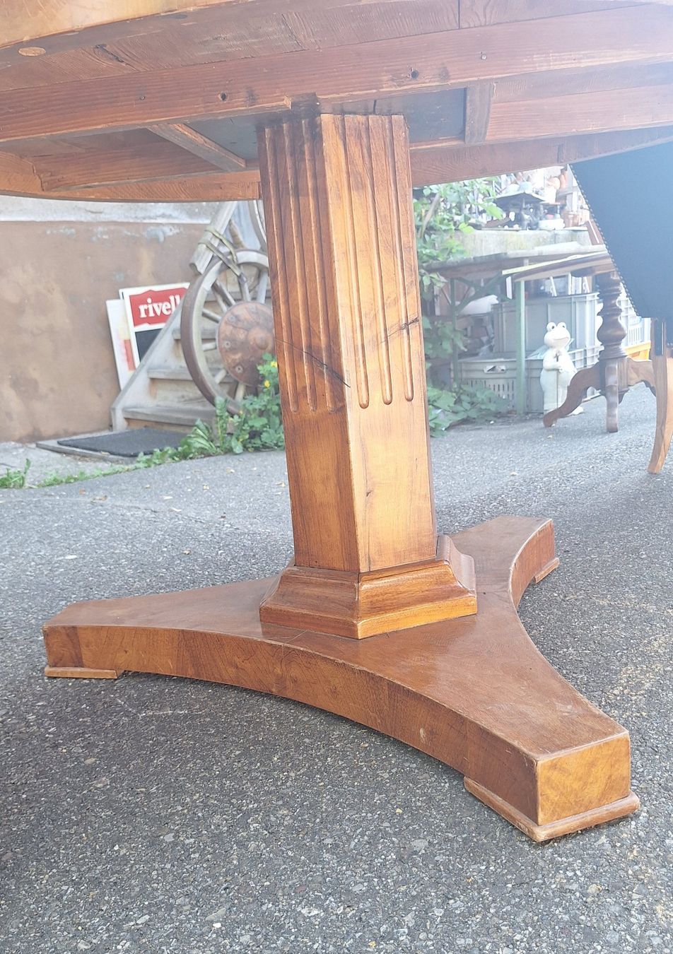 Poltrone: Tisch Set mit 5 Stühlen und 1 Sessel Biedermeierstil – Usato da Weinfelden venduto da JoeBaer 8