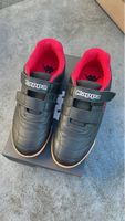 Kappa Kinder Hallenschuhe, Schwarz, Grösse 38 Top Zustand!