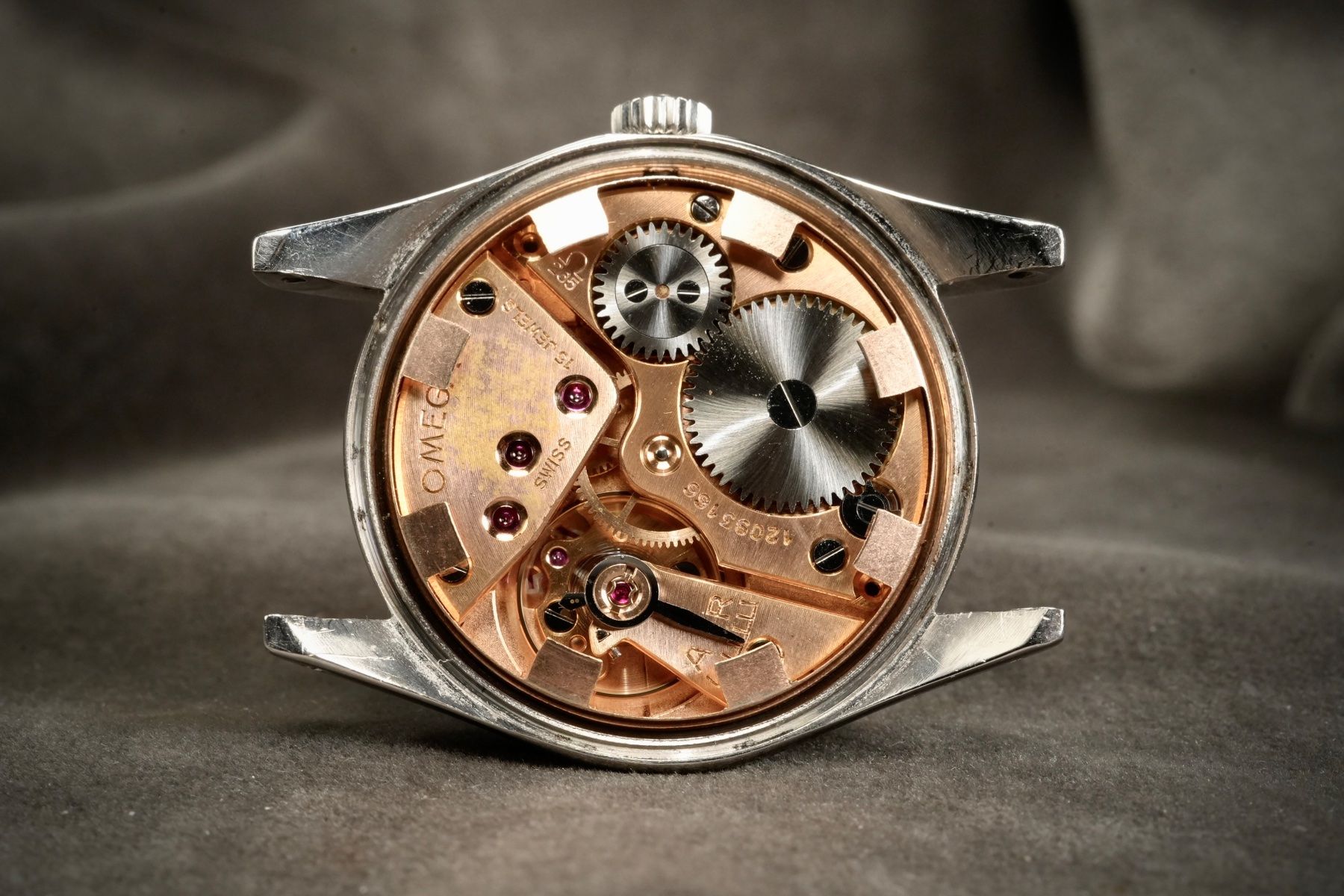 Omega Orologi: Omega Original Ref. 2536-10 Vintage 1950 Waterproof – Usato da Morcote venduto da chronoservice 4
