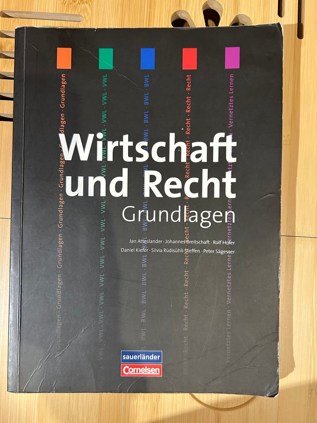 Bücher: Wirtschaft und Recht Grundlagen – Gebraucht aus Viganello von moraine