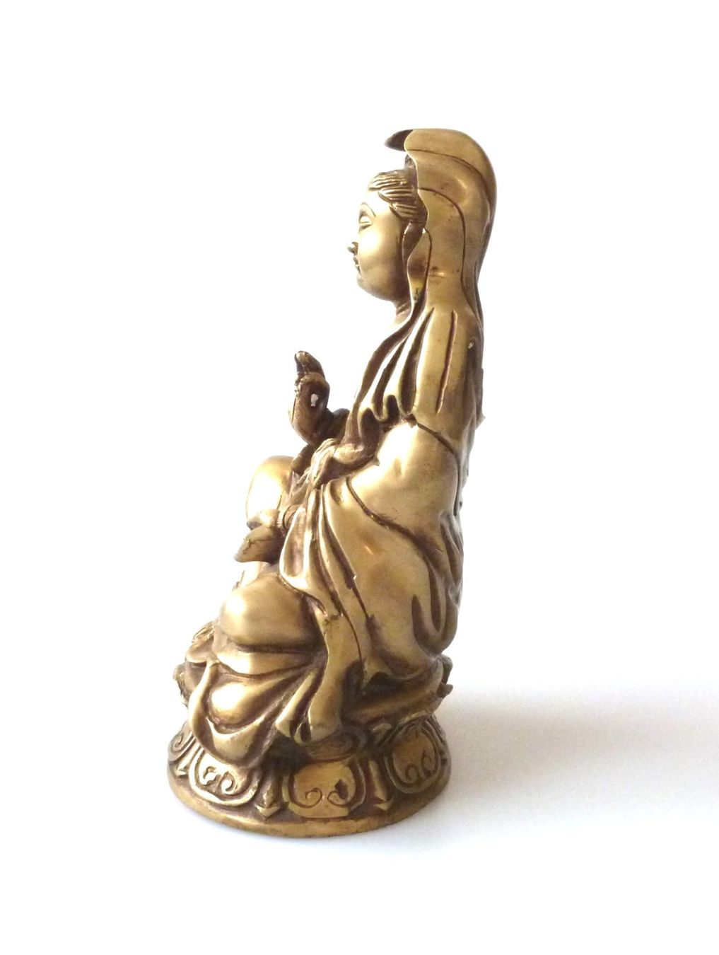 Sculture & Statue: Kuan Yin - Messing-Figur – Nuovo e nell'imballaggio originale da Mauren venduto da Yeelen 2