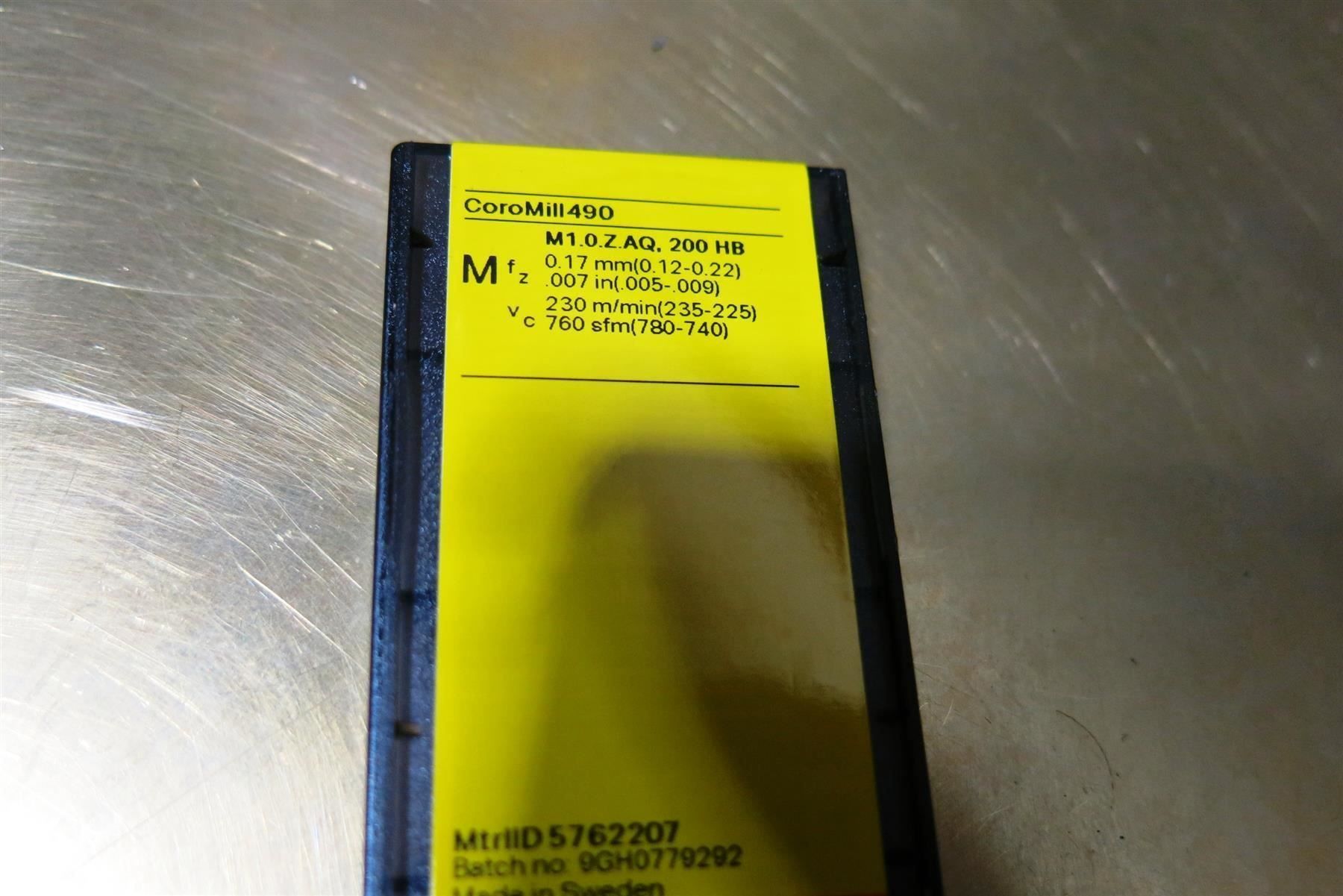 Tous les outils: 10x Wendeplatten Sandvik CoroMill490 490 – Neuf (Voir description) à Laufenburg par Sirluger 2