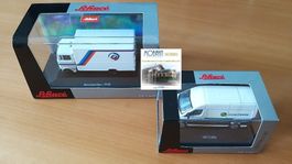 Schuco Die Cast - VW Crafter & MB Koffer-LKW - 1:87