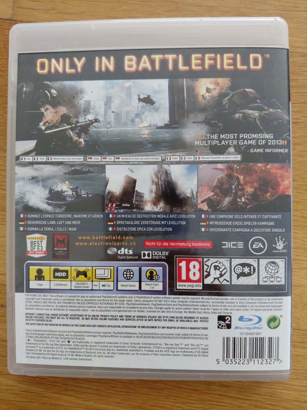 Sony Giochi: Battlefield 4 PS3 – Usato da Oberwil BL venduto da kah_s55q 3