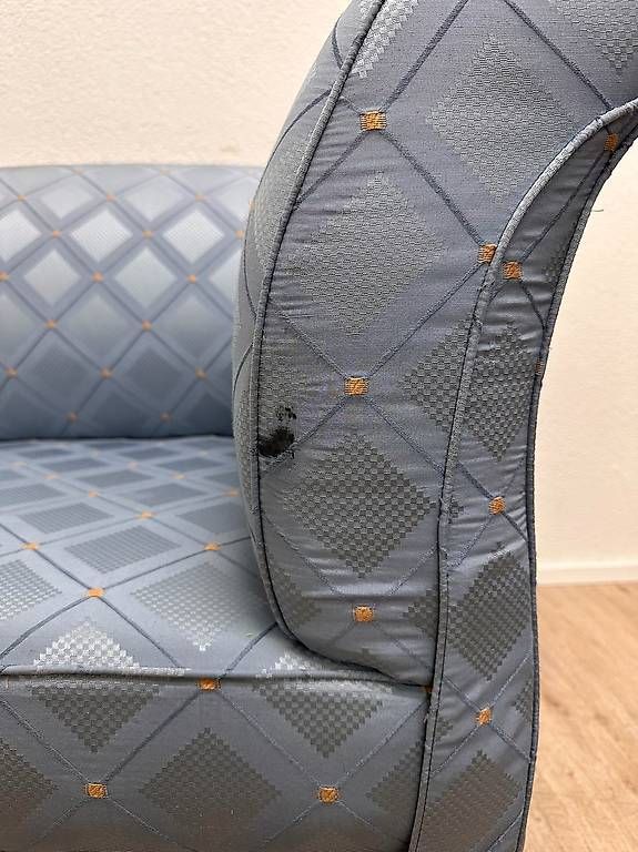 Stühle: Vintage Paar Ecksessel Hellblau – Gebraucht aus Obernau von Arche_Noah_Brocki 7