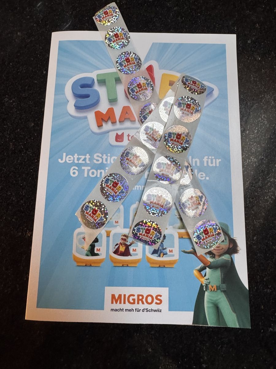 Sticker: 21 Kleber, wird noch gesammelt… – Nuovo e nell'imballaggio originale da Stadel venduto da nicibaer08