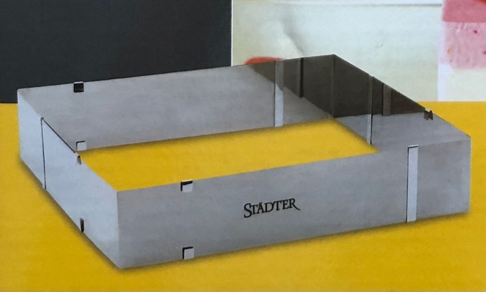 Städter Edelstahl Backrand Backrahmen Grösse verstellbar NEU (Neu und ...