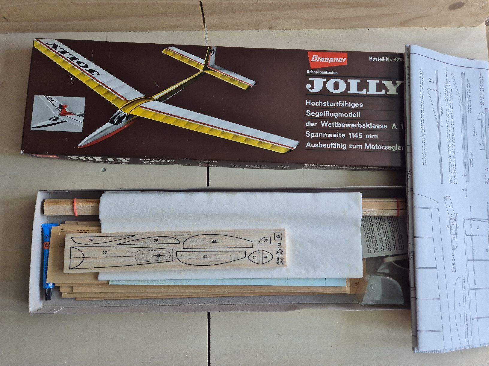 Modellbausätze & Standmodelle: Jolly von Graupner – Neu (gemäss Beschreibung) aus Wattenwil von hps_z6w9 1