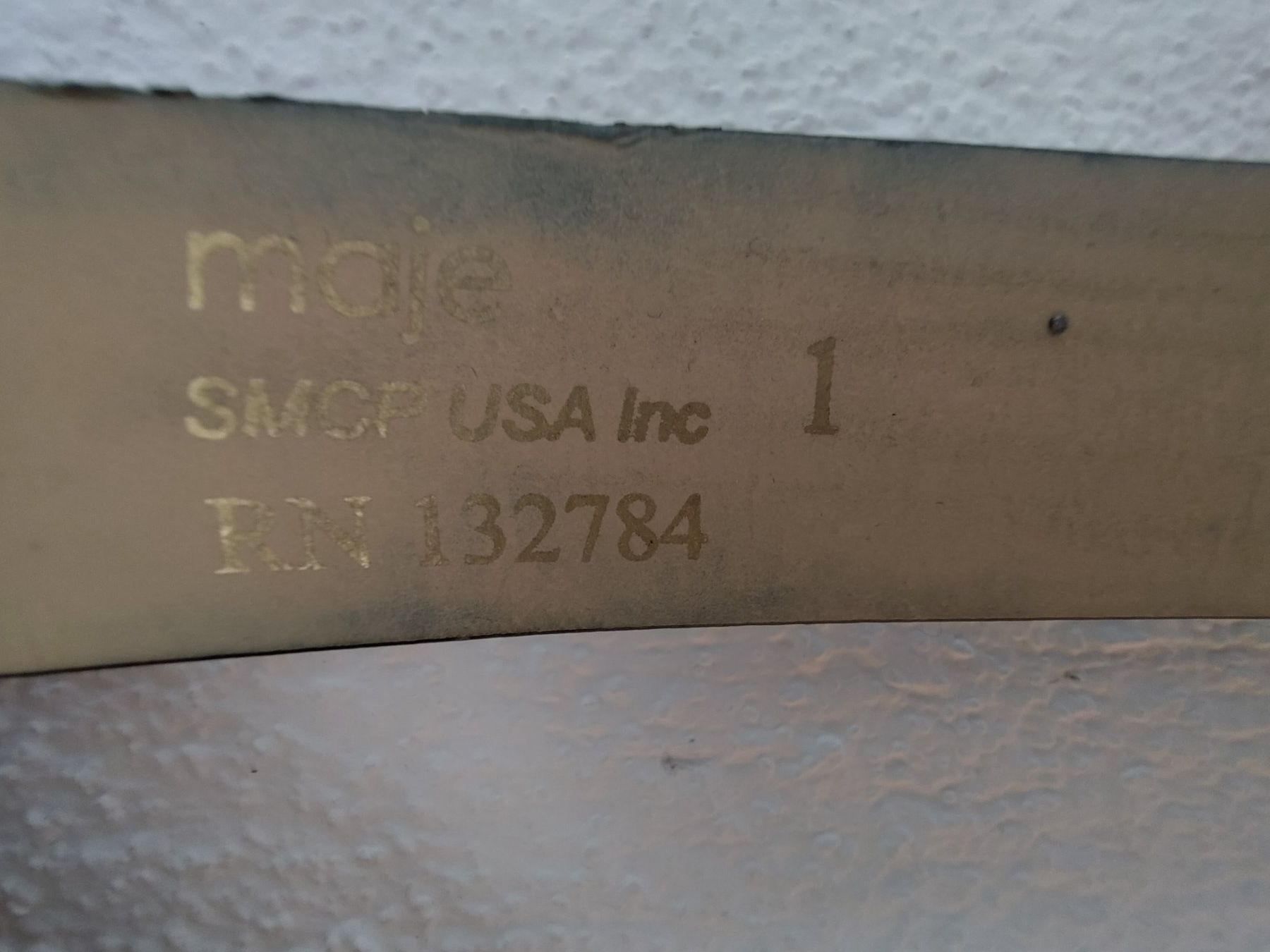 Maje Cinture: Maje Gürtel blau mit Glitzer Gr. XS – Usato da Arbon venduto da Franca1979 4
