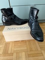 Schwarze Herrenstiefel 43 von Navyboot