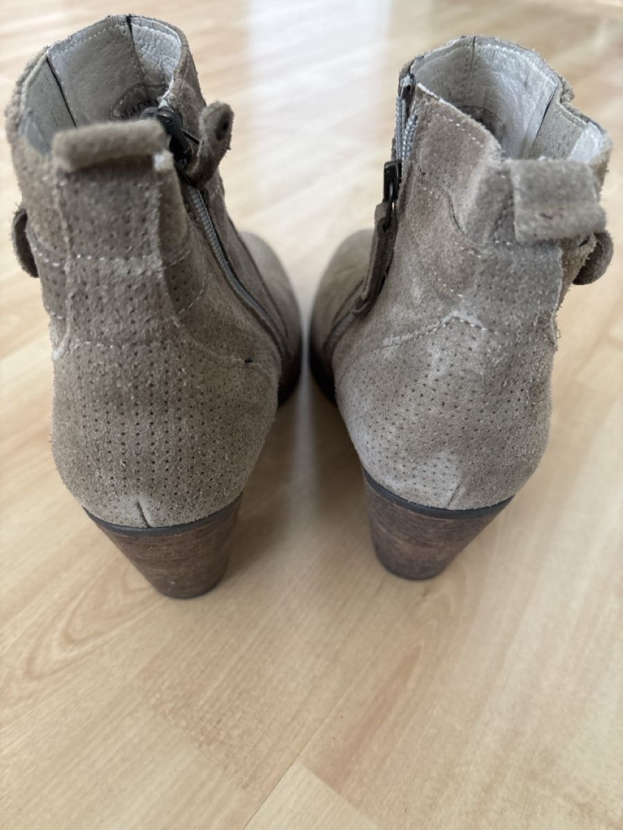 Marc O'Polo Chaussures femmes: Marc O'Polo Wildleder  Boots – D'occasion à langenthal par rundholz7 2