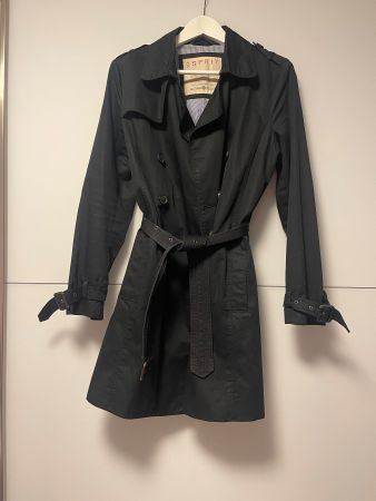 Hochwertiger Trenchcoat Esprit schwarz