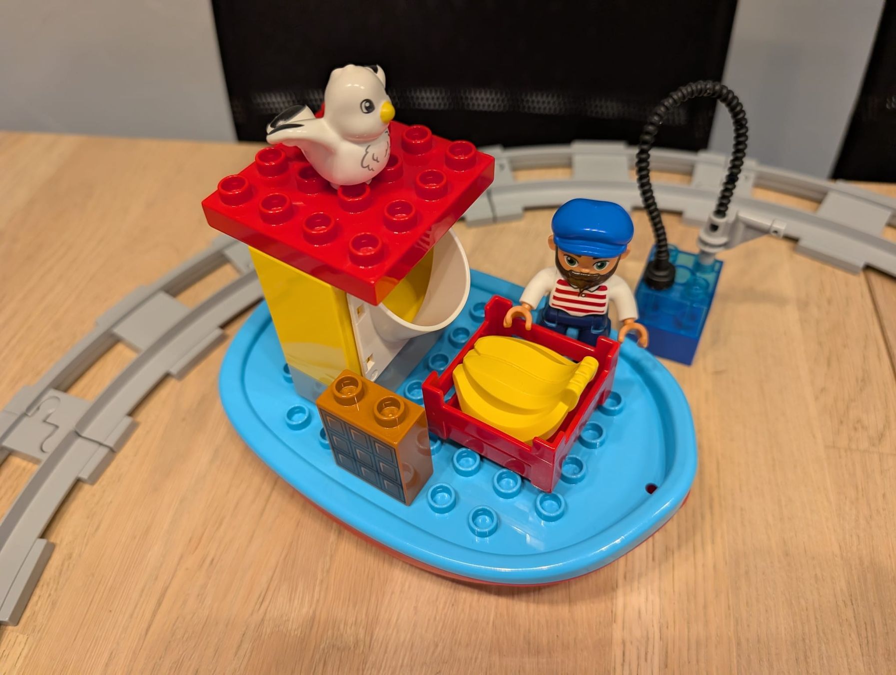Lego Giocattoli: LEGO Duplo Güterzug Eisenbahn Set 10875 – Usato da Domat/Ems venduto da Paschaff 1