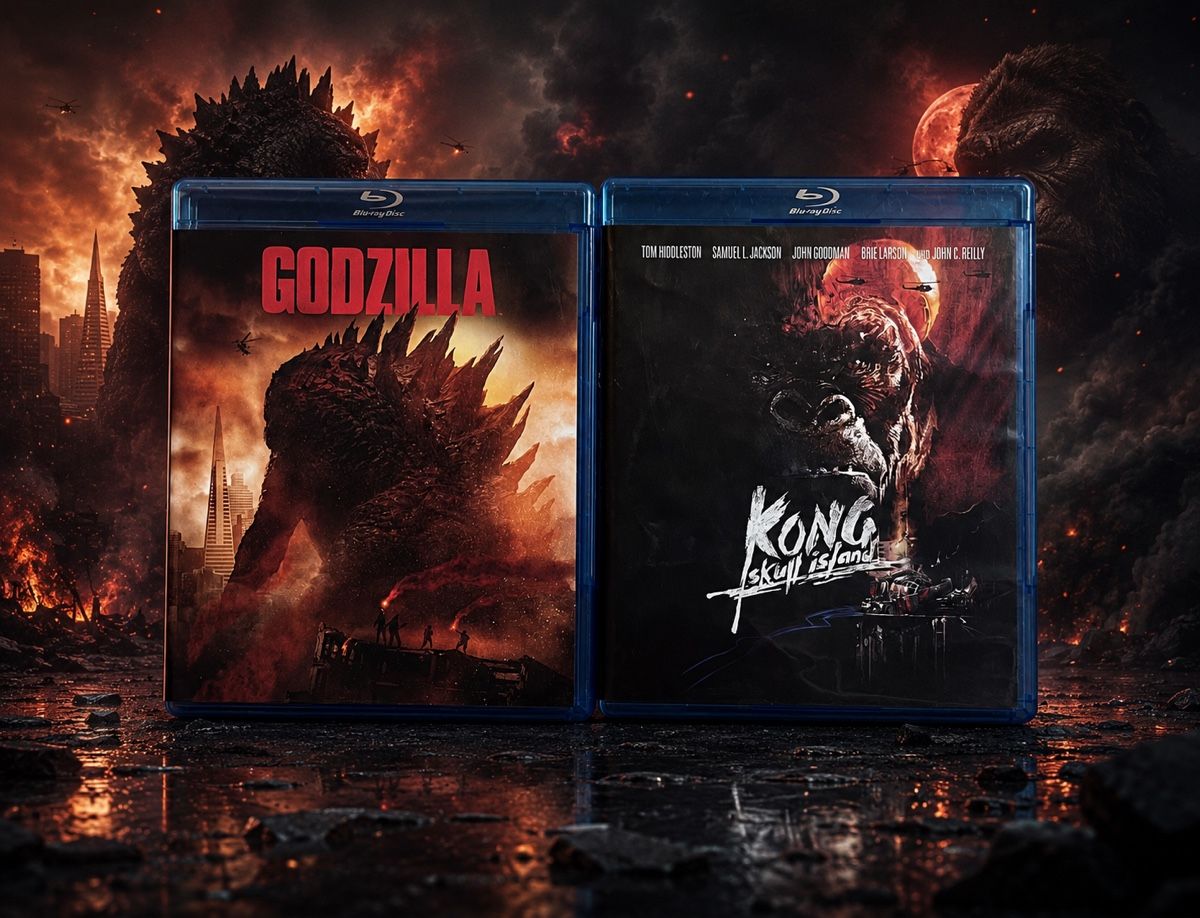 Tutti i DVDs: Godzilla & Kong Blu-ray Bundle | Monster-Action pur – Nuovo (secondo la descrizione) da St. Gallen venduto da Starlord77