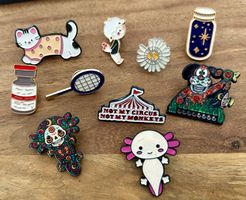 Restposten Pins 10 Stück NEU