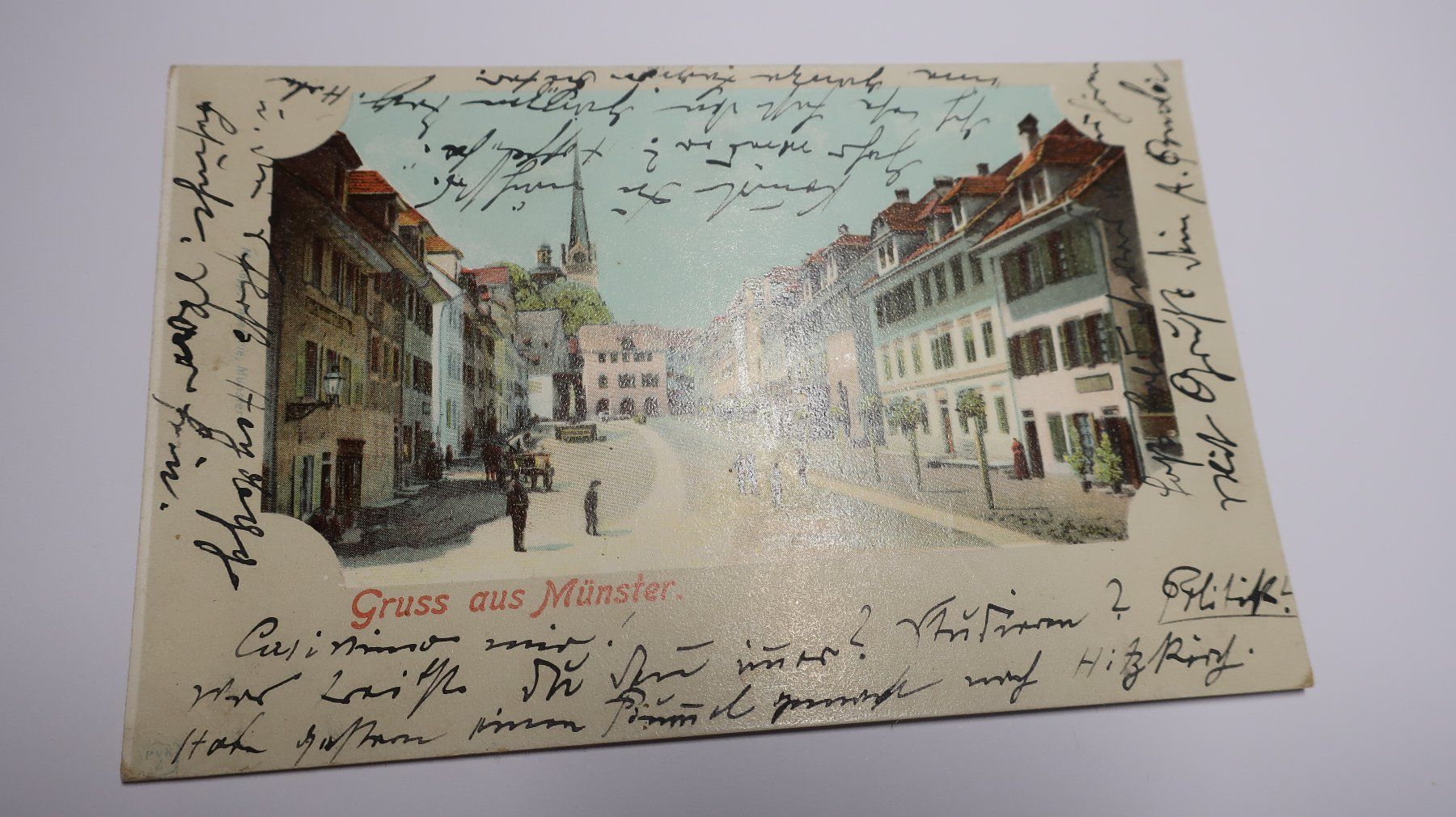 Cartoline postali: Gruss aus Münster  1904 – Usato da Cormoret venduto da Pascalll2001 1