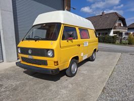 VW T3 Camper, gelb, ideales Fahrzeug für den Sommer!