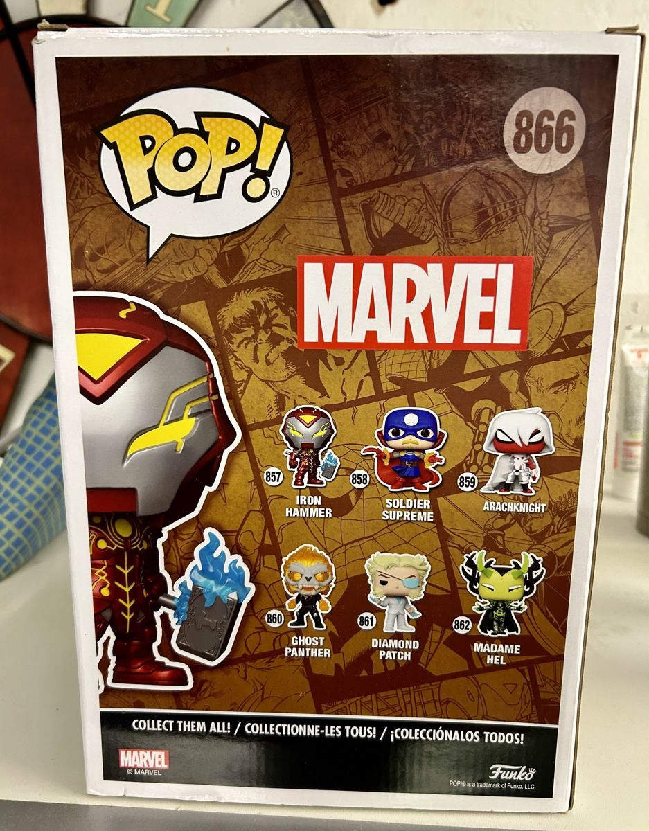 Funko Statuette: FUNKO POP! Iron Hammer 866 – Nuovo e nell'imballaggio originale da Muttenz venduto da cho_xj52 2