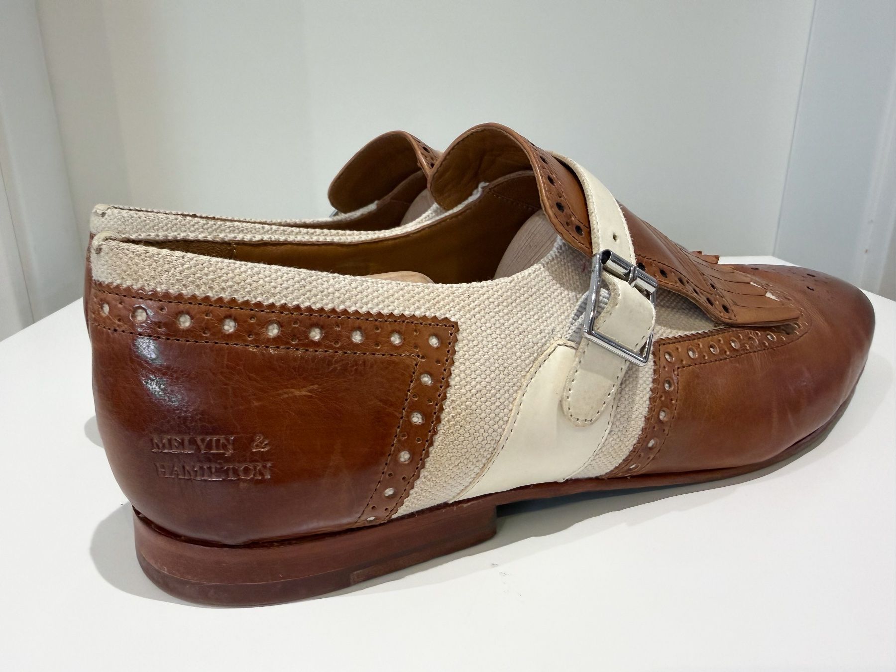 Scarpe da uomo: Melvin & Hamilton Monkstrap Schuhe Gr. 48 – Usato da Dietikon venduto da Angy94 2