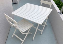 IKEA MÄLÄRÖ GartenSet Weiss