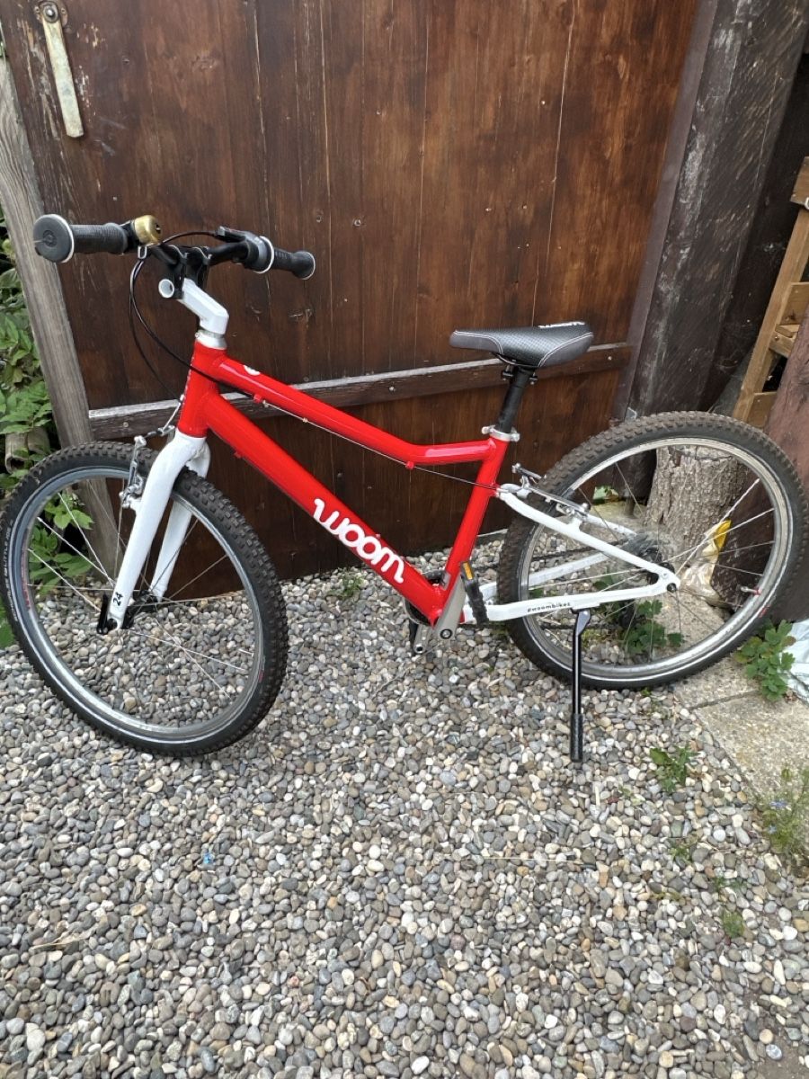 Woom Biciclette: Woom Fahrrad Rot Grösse 5 – Usato da Meilen venduto da Pat32