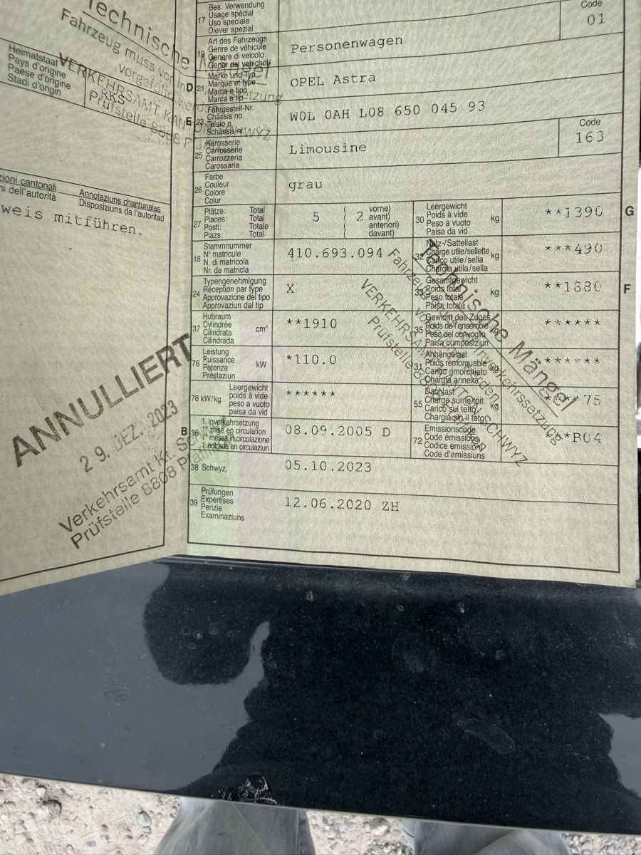 Opel Automobili: Opel Astra 1.9 Diesel B04 – Usato da Mollis venduto da BSL10 8