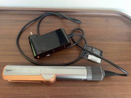 DYSON AIRSTRAIT WET-TO-DRY HAIR STRAIGHTENER NICKEL / COPPER