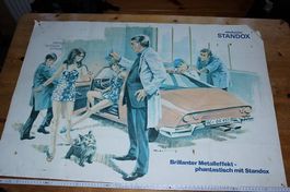 STANDOX  alter Prospekt, Oldtimer Carosserie