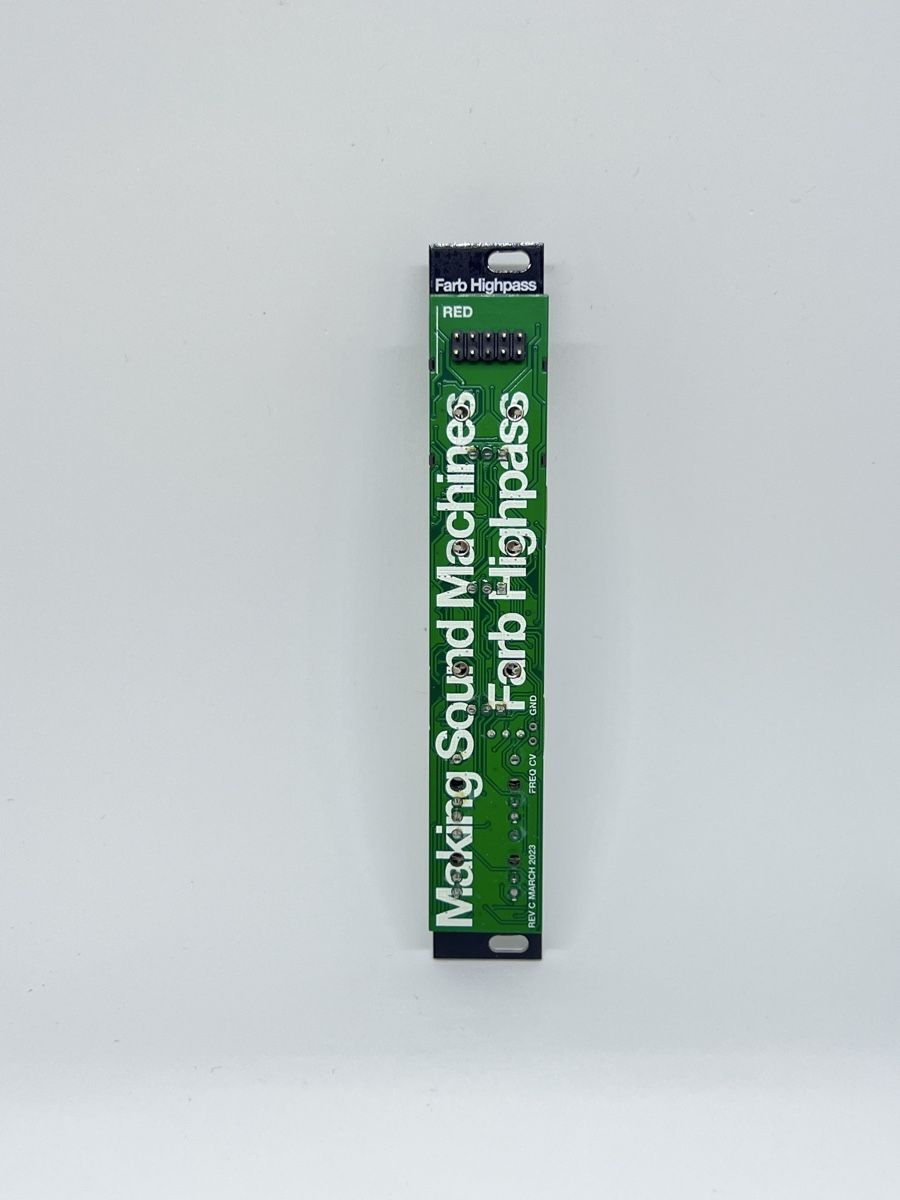 Strumenti musicali: Making Sound Machines Farb Highpass Filter (Eurorack Modular – Usato da Teufen AR venduto da Fabe 3