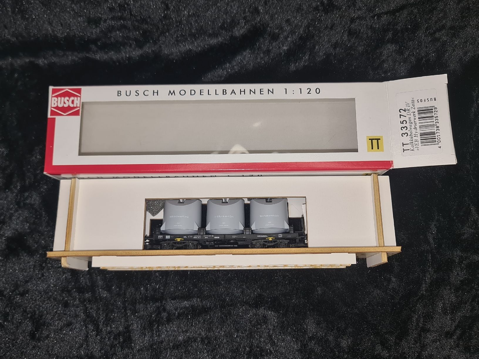 Busch Modellini di ferrovie: Kalkkübelwagen TT Busch – Nuovo (secondo la descrizione) da Conters venduto da dave_freak
