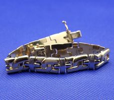 Gold 585 Bicolor Armband