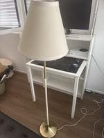 Stehlampe Gold Beige