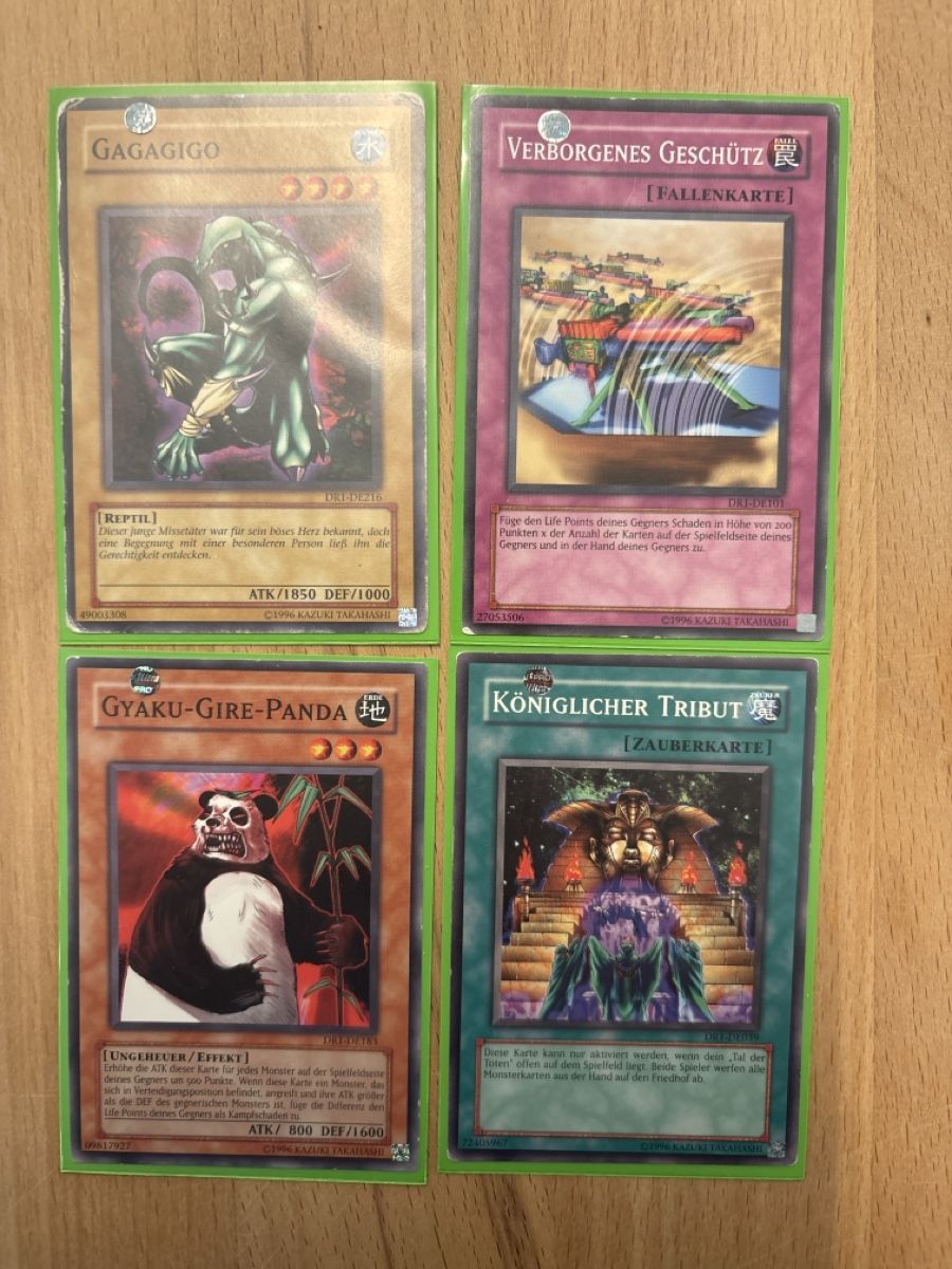 Yugioh Carte collezionabili: Yugioh Karten 4X DR1 Deutsch – Usato da Speicherschwendi venduto da YugisKartenKammer