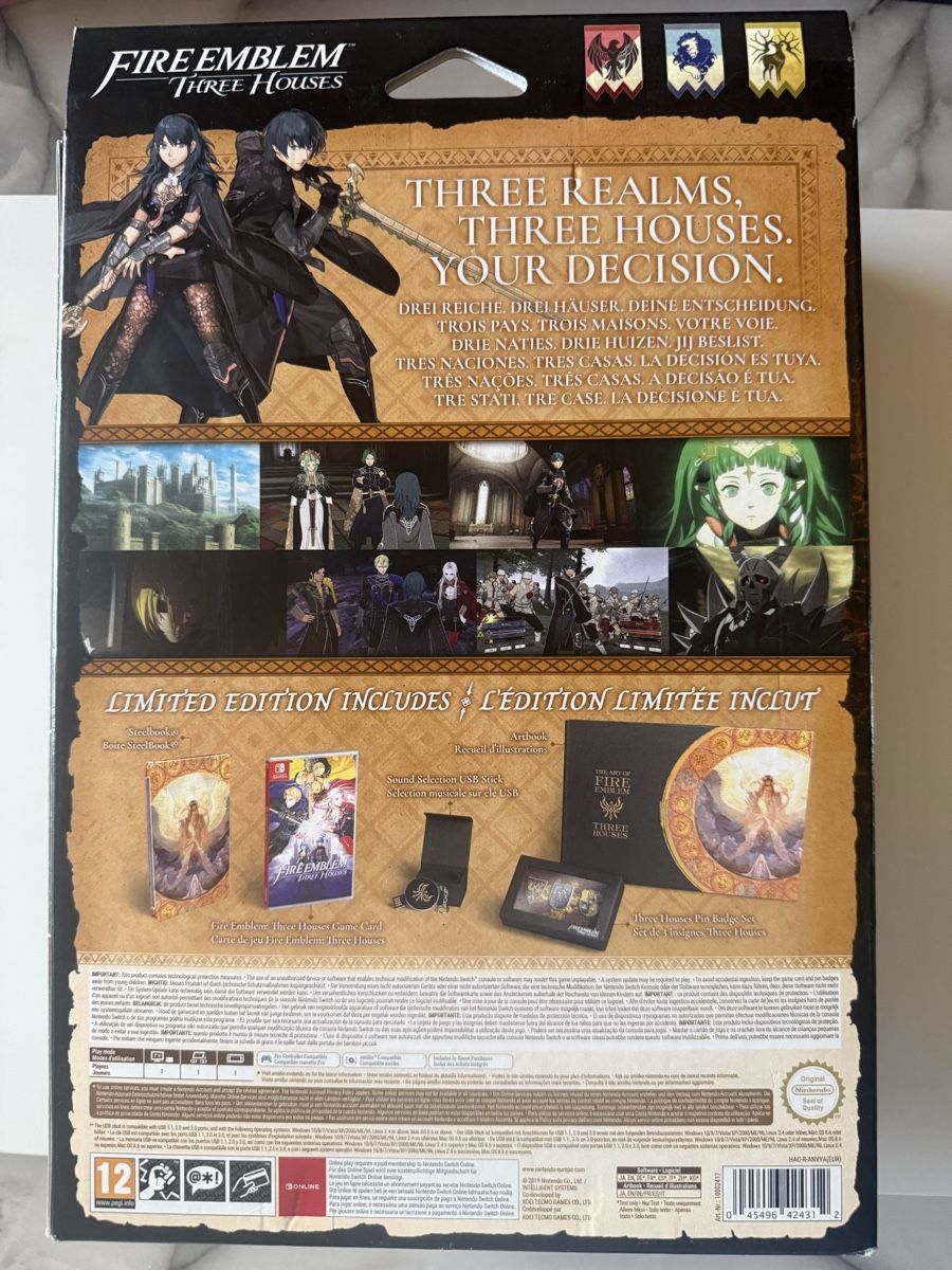 Giochi: Fire Emblem Three Houses Édition Limitée - Nintendo Switch – Usato da Chavornay venduto da brunodasilva87 1