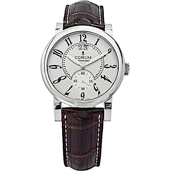 Corum Orologi: CORUM CLASSICAL GRANDE DATE 41MM STAHL – Usato da Bottighofen venduto da menschenfamilie 2