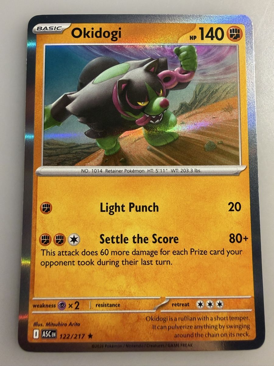 Pokémon Carte collezionabili: Okidogi (ASC122) – Nuovo (secondo la descrizione) da Vevey venduto da Matx