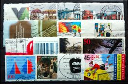 Allemagne germany - 16 recent stamps used E