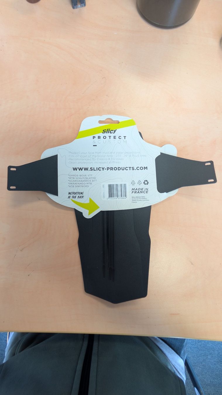 Pezzi di ricambio: Slicy Mudguard; div. Designs - Neu & OVP! – Nuovo e nell'imballaggio originale da Aarau venduto da Kybernetik 1