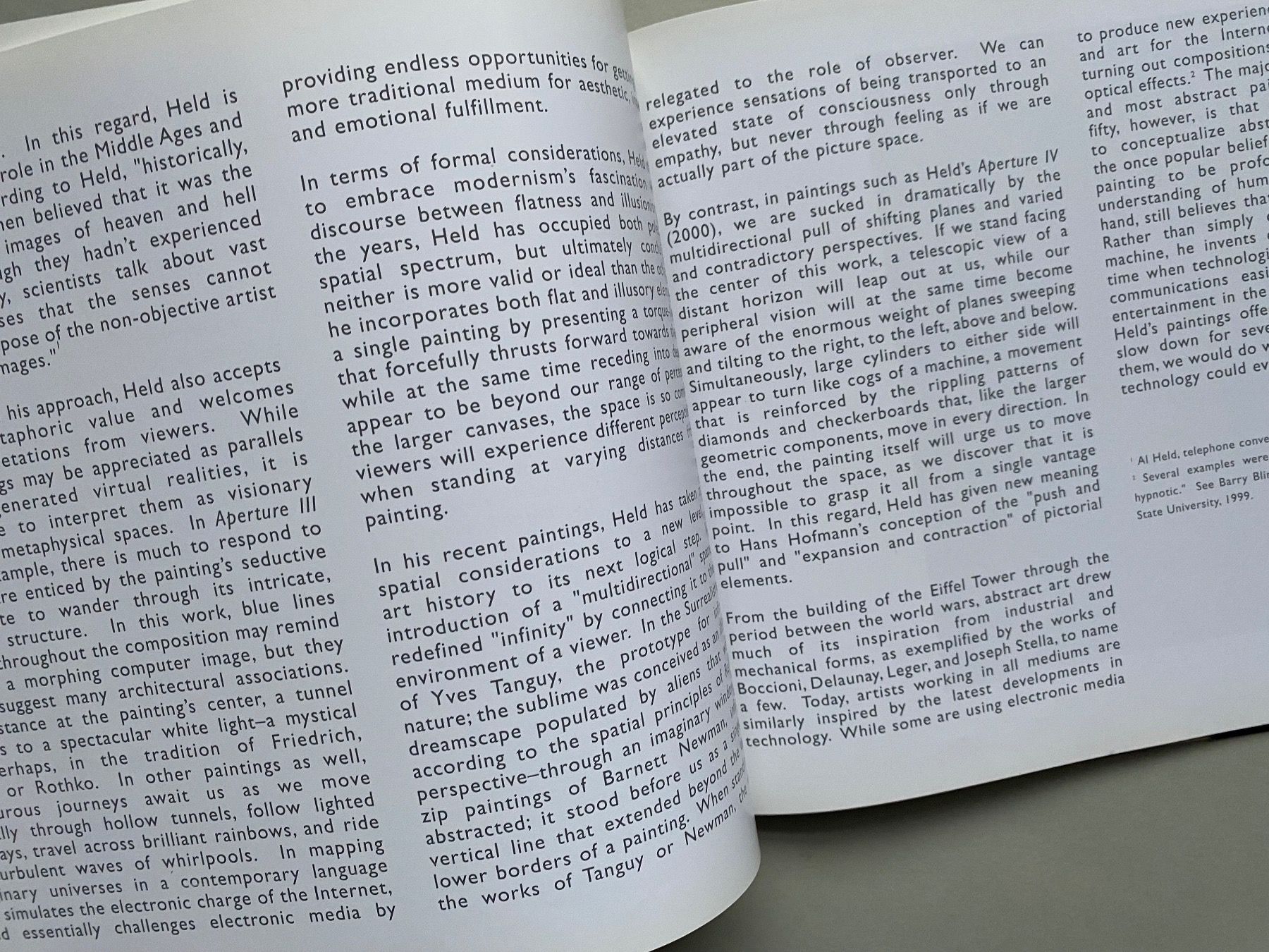 Bücher: AL HELD :  Unfolding Exhibition Catalogue.  E.Kelly. B.Riley – Gebraucht aus Zürich von lesgarcons 3