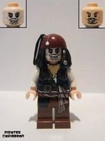 Lego Pirates of the Caribbean Captain Jack Sparrow poc012