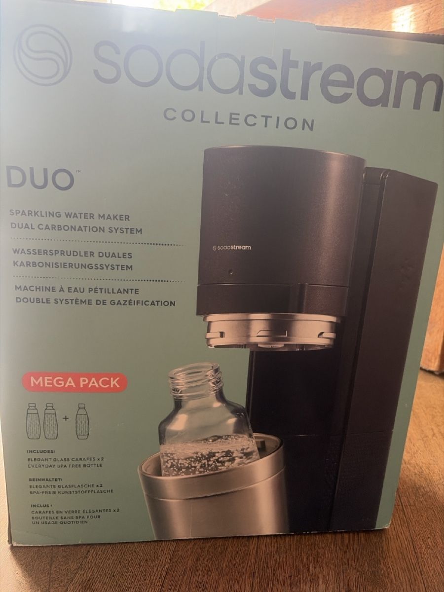 Sodastream Elettrodomestici da cucina: Sodastream Collection Duo – Nuovo e nell'imballaggio originale da Ebikon venduto da Gabis