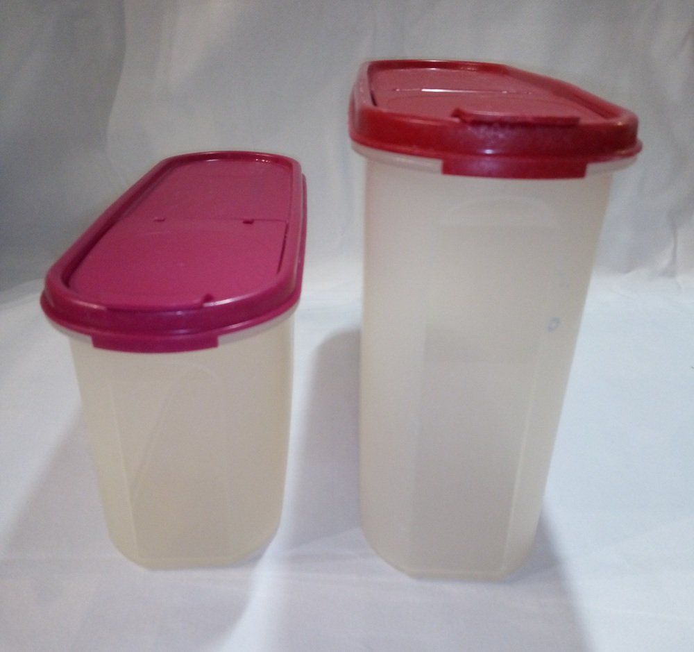Tupperware Contenitori & Simili: TUPPERWARE 7er Set Vorratsbehälter in Rot – Usato da Werdenberg venduto da EXA-Secondhand 9