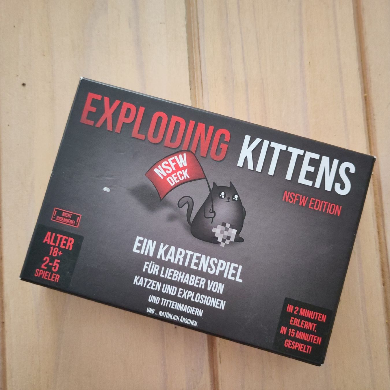 Spiele: Exploding Kittens – NSFW Edition – Gebraucht aus Romanshorn von SuperRetro64