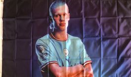 Erling Haaland Fahne Flag Norwegen Manchester City Dortmund