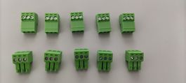 Stecker - Buchse 3 Pin für Eisenbahn Elektronik von ESU