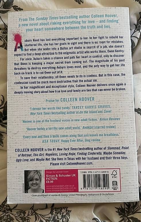 Bücher: Confess - Colleen Hoover – Gebraucht aus Glattpark(Opfikon) von aal_m5w5 1