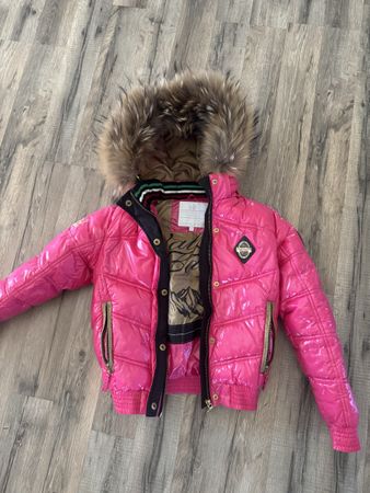 Veste d'hiver Nickelsson Junior rose taille 8 ans
